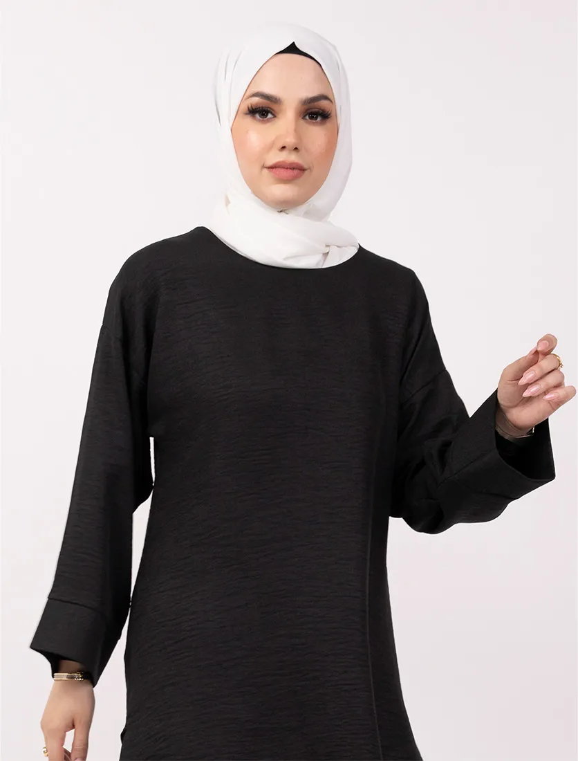Black Crêpey Co Ord Set
